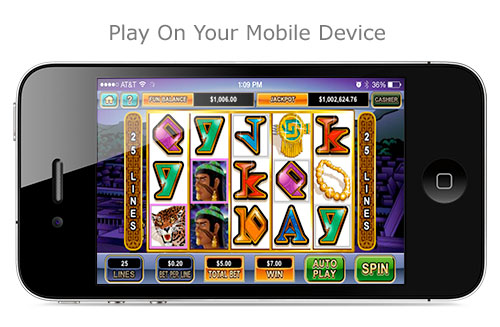 Casino Game Mobile Screen