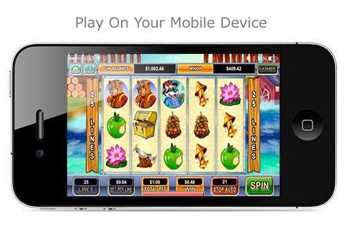 Casino Game Mobile Screen