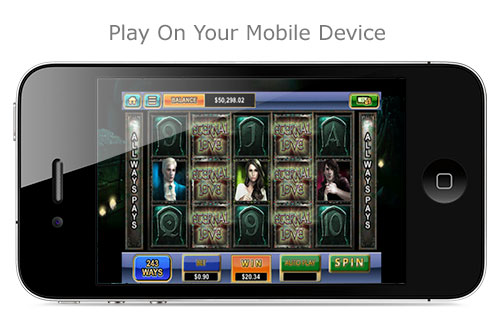 Casino Game Mobile Screen