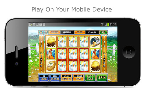 Casino Game Mobile Screen